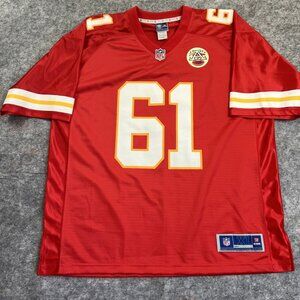Vintage Curley Culp Jersey Red Kansas City Chiefs NFL Football Pro Line Mens XL